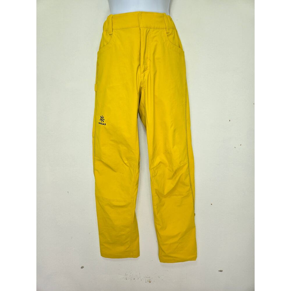 Kailas 9a Classic Womens Yellow Lightweight Climbing Pants. Size Medium.